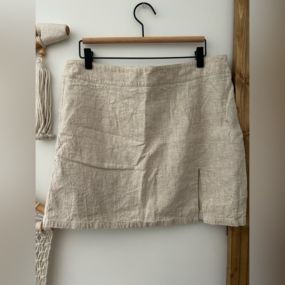 Lioness Oatmeal Mini Skirt